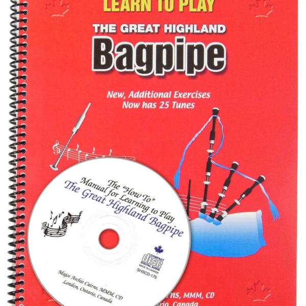 Learn to Play Bagpipes Manual and CD