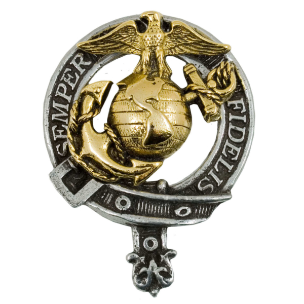 U.S. Marine Corps Gold Plated Badge/Brooch