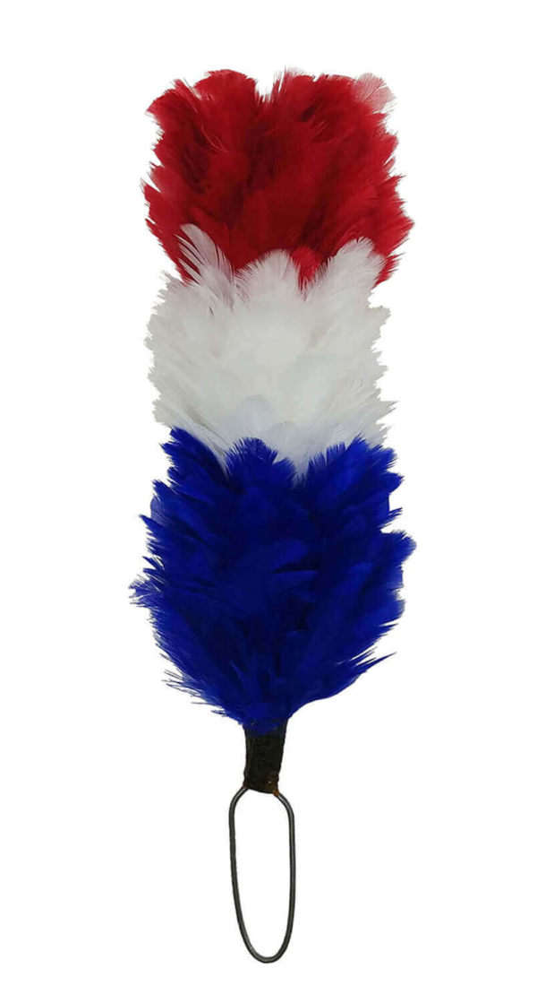 Red White and Blue Hackle