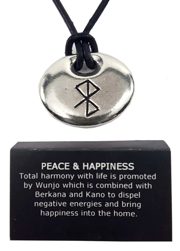 Peace and Happiness Bind Rune Pendant