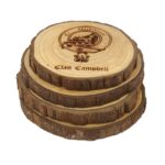 Campbell Clan Crest Coasters