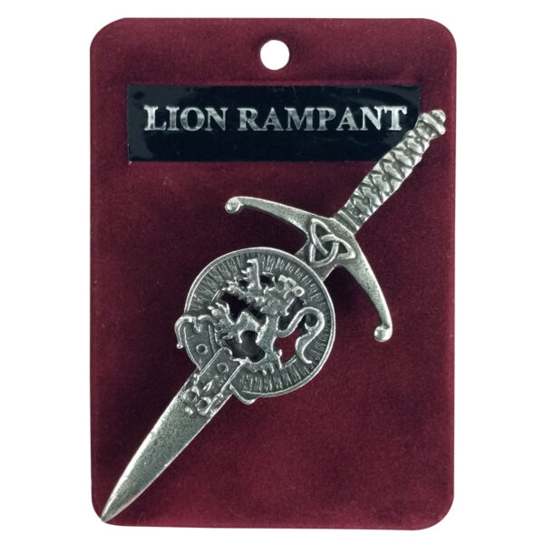 Rampant Lion Kilt Pin.