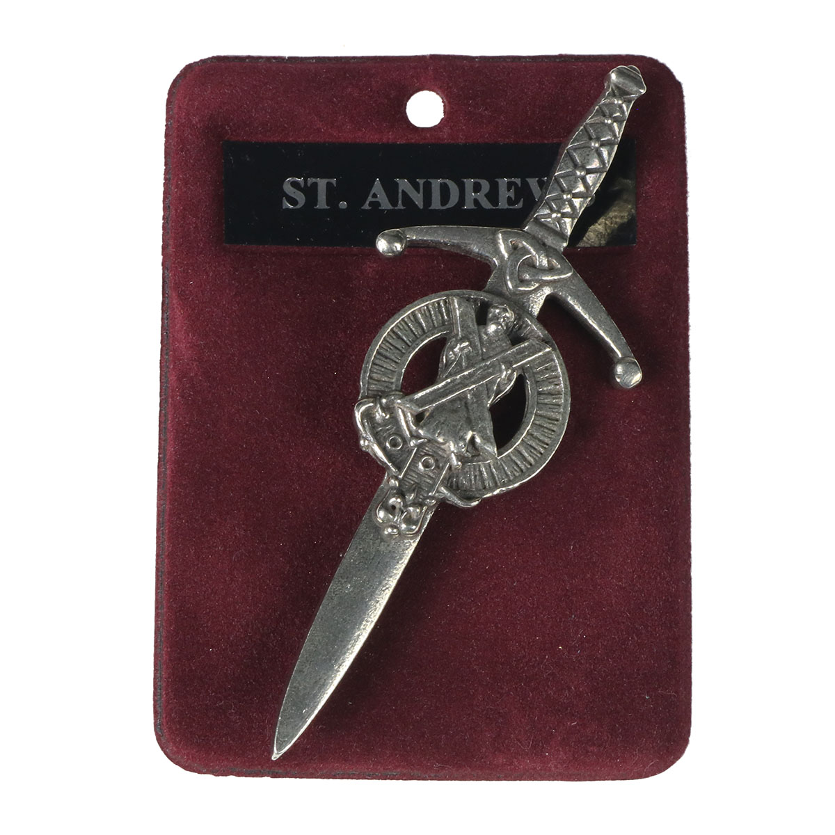 Saint Andrew's Cross Kilt Pin