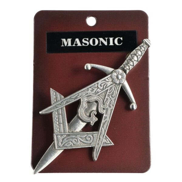 Masonic Kilt Pin designed for Freemasons: The Masonic Kilt Pin