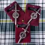 Irish Family Crest Kilt Pins