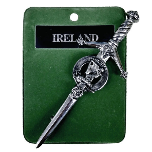 Art Pewter Ireland Kilt Pin