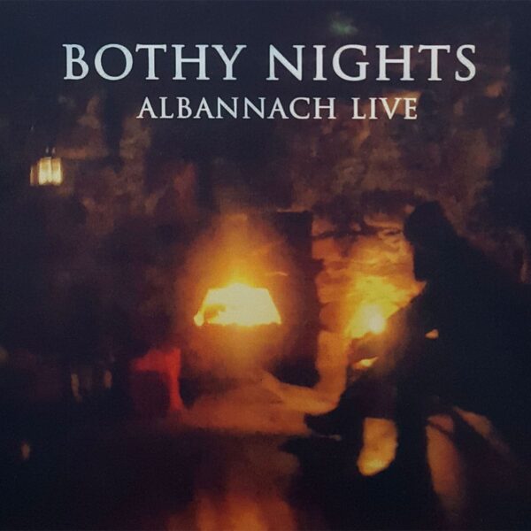 The cover of butty nights albanach live.