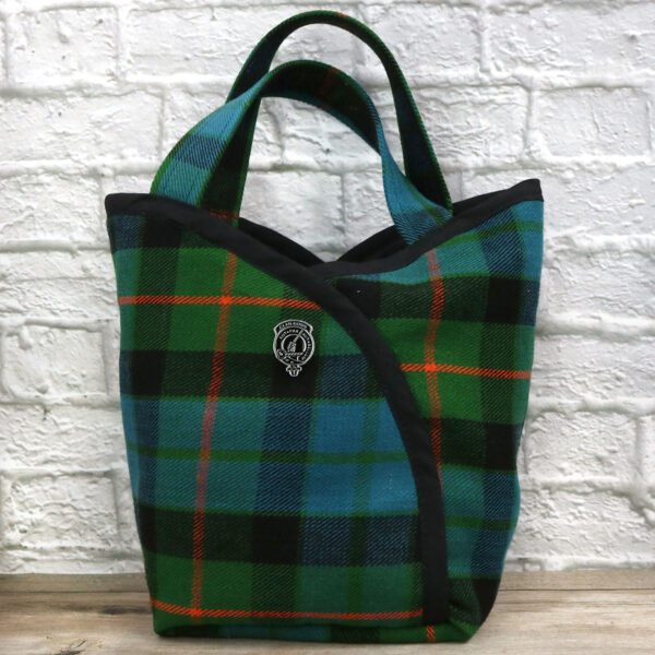 Scottish Poly/Viscose tartan Bag - Poly/Viscose Wool-Free.