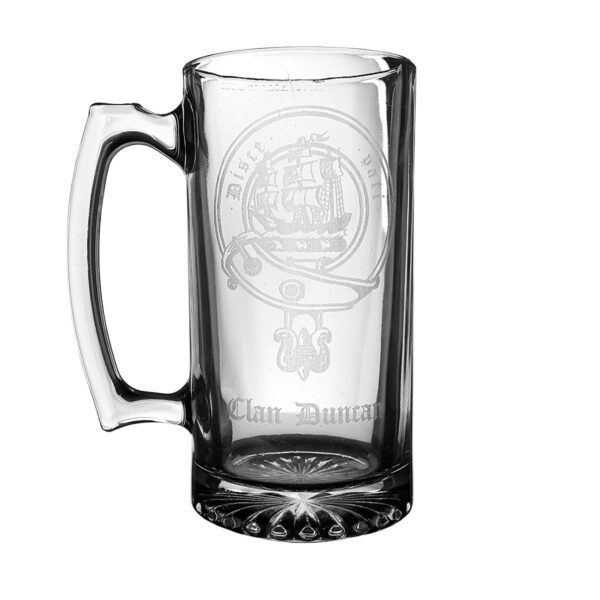 A Clan Crest 26 oz Stein Beer Mug.