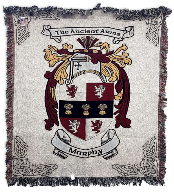 COAB-CL-1802 Murphy Coat of Arms Blanket