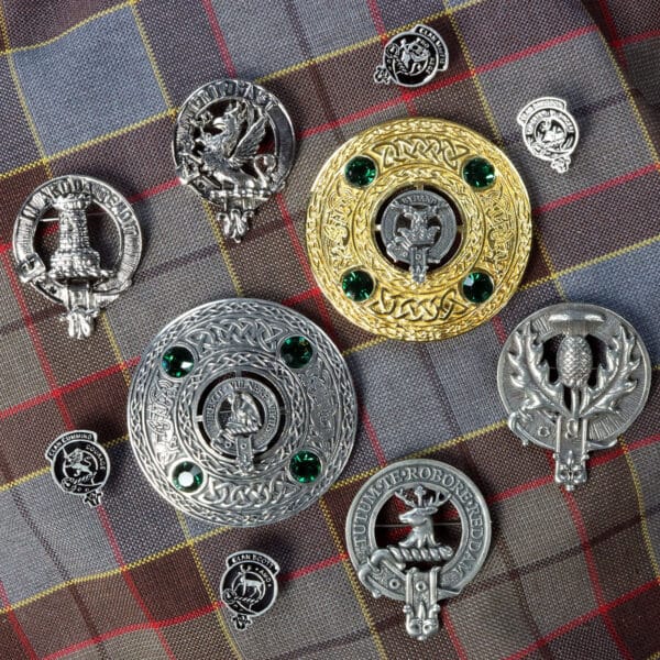 Clan Crest Pins & Brooches