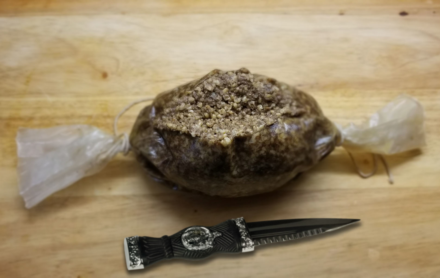 presentation of the haggis