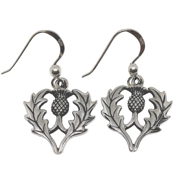 Sterling silver Scottish thistle earrings would become Sterling silver Scottish Thistle Set.