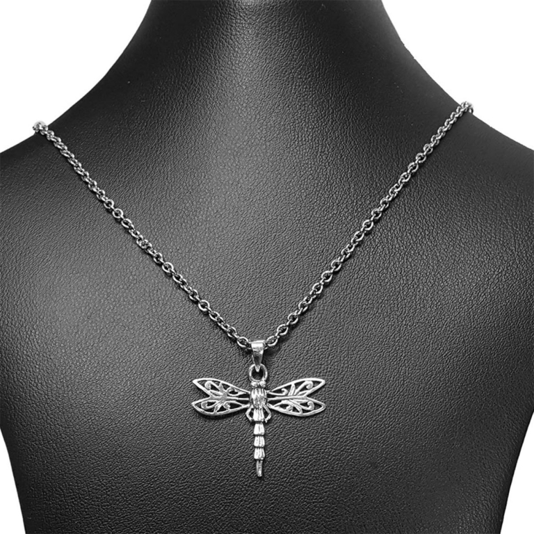 Sterling Silver Dragonfly Necklace Kilts N 8891