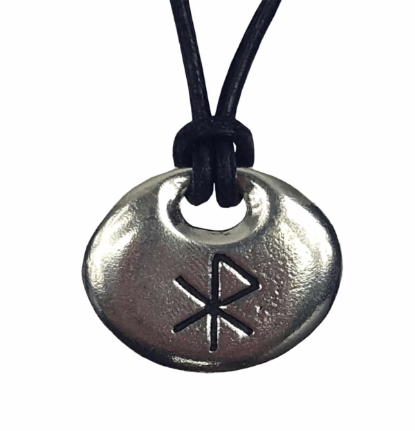 Love Bind Rune Pewter Pendant