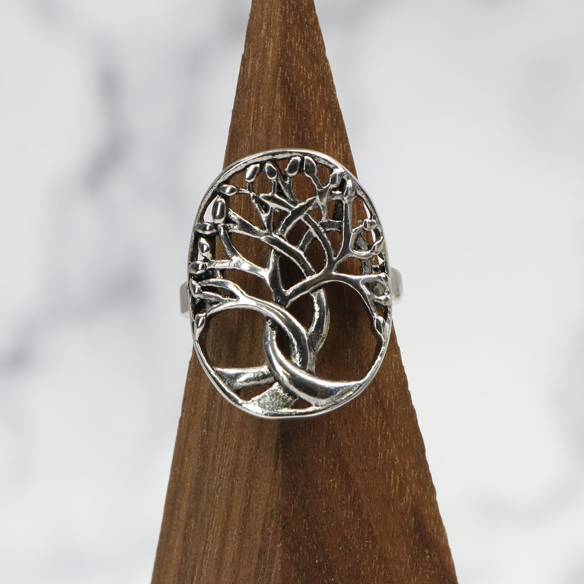 Men's Viking Amulet Tree Life Rings Vintage Punk Ring - Temu