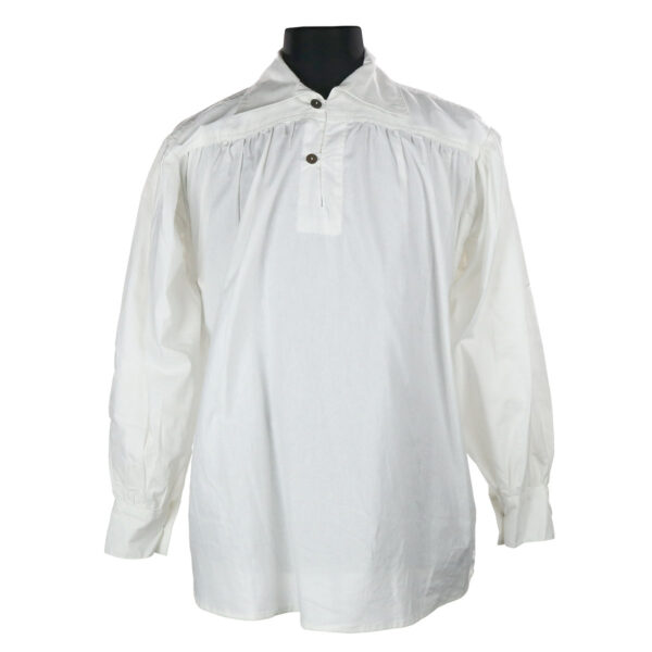 White Rustic Kilt Shirt