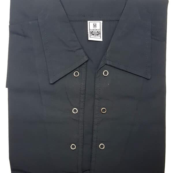 Poly Micro Jacobite Shirt - Black