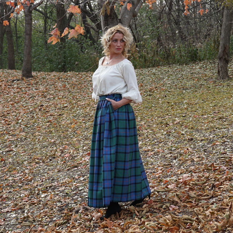 Gathered Skirts - Outlander Skirt, Renassaince Skirt - Peasant Skirt