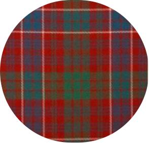 A red and blue plaid tartan, perfect for kilt buyers interested in a classic design.