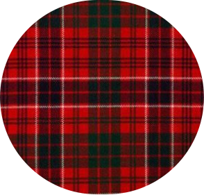 A red and green plaid tartan fabric, perfect for kilt buyers.