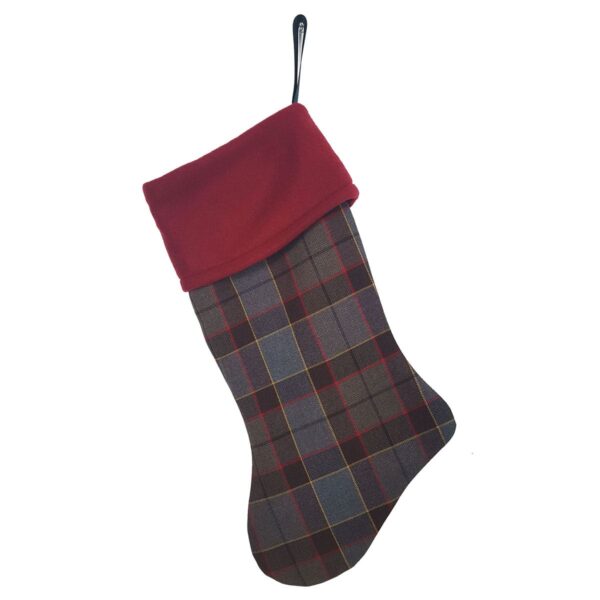 Outlander Fraser Tartan Christmas stocking.