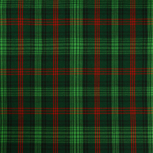 A green and red plaid fabric.