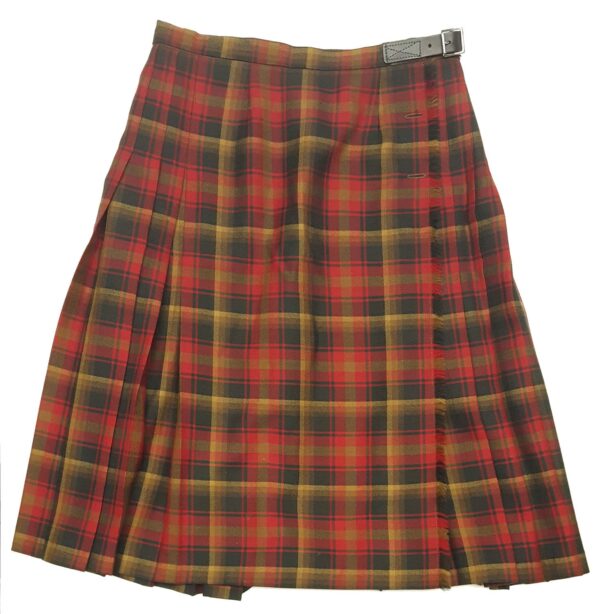 A Maple Leaf Tartan Kilted Skirt 32W 28L.