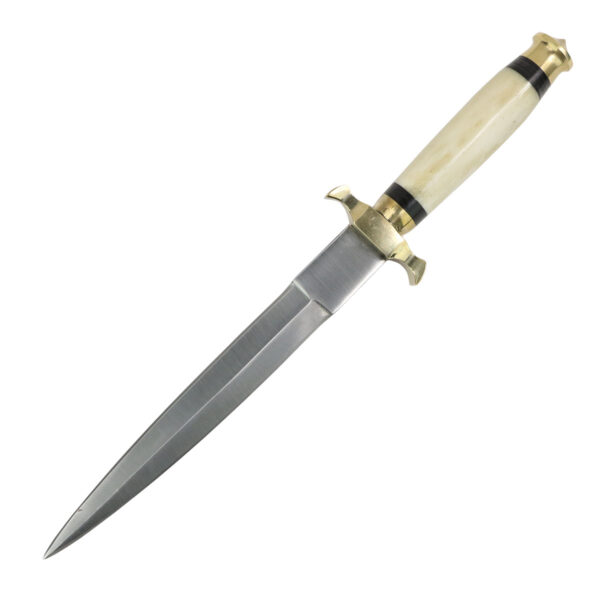 A Bone Handle Renaissance Dagger, showcased against a white background.