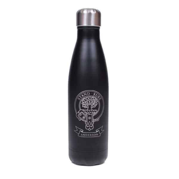 An insulated Clan Crest thermos.